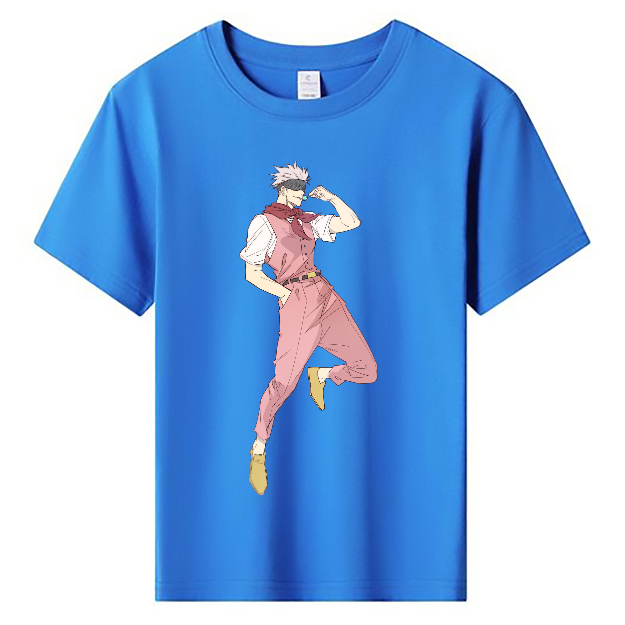 （画像用） 呪術廻戦 Jujutsu Kaisen 綿100％キッズTシャツ（フロントプリント）